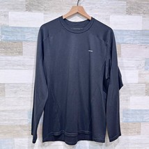 Patagonia Capilene 3 Midweight Crewneck Baselayer Top Black Slim Fit Mens Large - £37.01 GBP