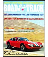 November 1974 Magazine Car Print / Cover - Road &amp; Track, Ferrari Daytona A7 - $174.64 MXN