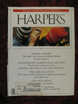 HARPERs Magazine February 1994 Ron Carlson Brown Scott Anderson Anthony Giardina - £9.20 GBP