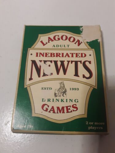 Primary image for Lagoon Adult Inebriated Newts Drinking Games Complete 1993