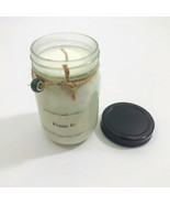 The Rustic Candle Company Fraser Fir Mason Jar Candle 4.75x2.75 inches - £11.82 GBP