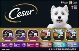 CESAR HOME DELIGHTS Adult Wet Dog Food &amp; Classic Loaf in Sauce Variety P... - $36.77