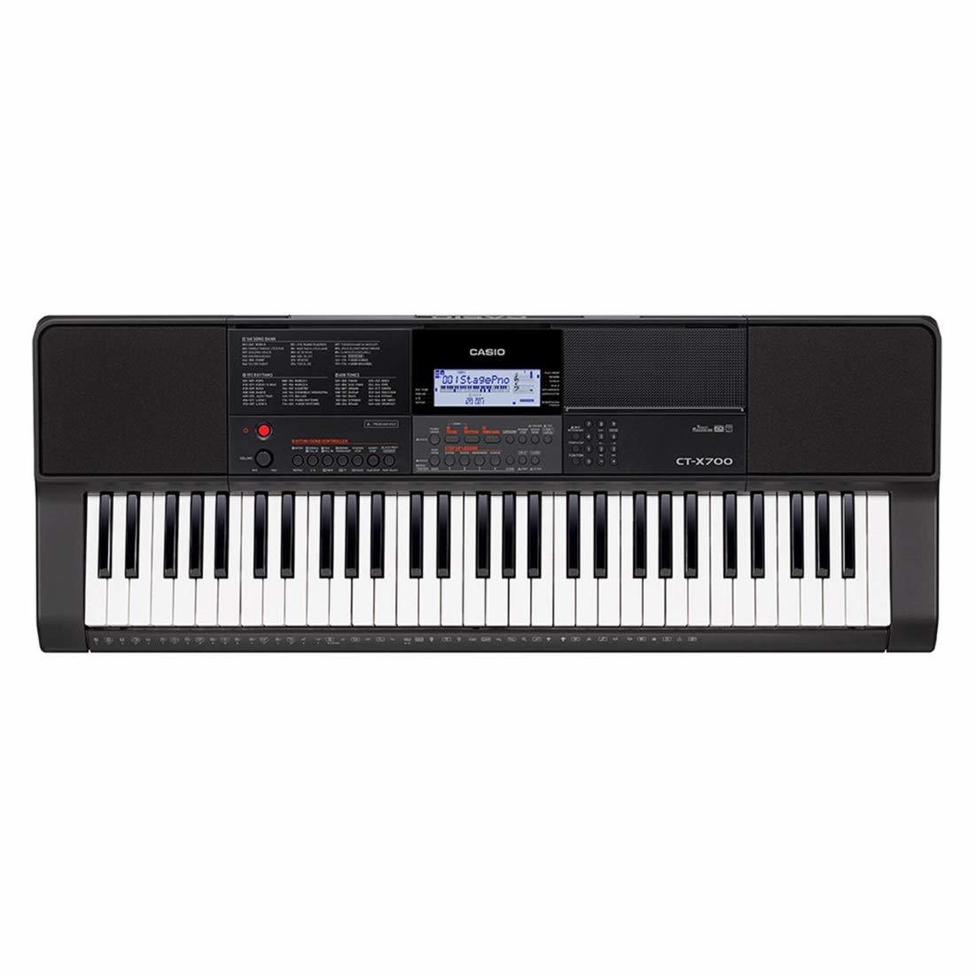 Casio CTX700 61-Key Touch Sensitive Portable Keyboard with Piano tones - £417.05 GBP