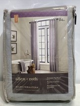 allen + roth 84-in Grey Light Filtering Grommet Single Curtain Panel - $14.77