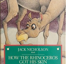 Jack Nicholson Reads Rudyard Kipling Vintage VHS 1988 Animated VHSBX12 - £7.83 GBP