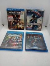 Marvel Films Blu-ray Lot Thor Captain America Avengers  8 Discs - £11.83 GBP