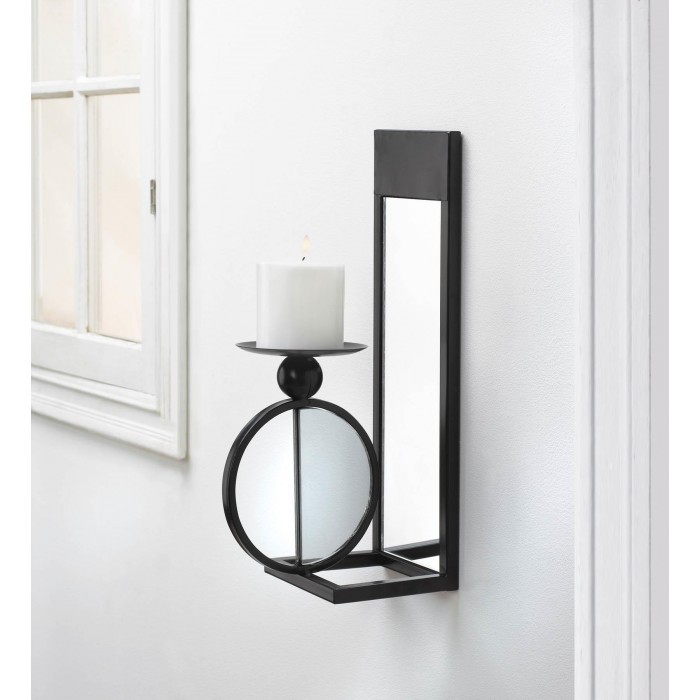 MIRRORED WALL SCONCE - £26.37 GBP