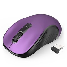 Wireless Mouse, Computer Mouse Wireless 2.4G Usb Cordless Mouse With 3 Adjustabl - £16.23 GBP