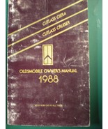 1988 CUTLASS CRUISER OWNERS OPERATORS MANUAL - £17.87 GBP