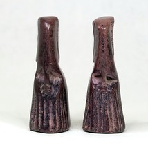 African Hand Carved Soapstone 2 Pawn Replacement 2&quot; Brown Chess Pieces 0... - $14.70