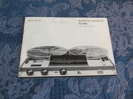 Vintage Sony-Matic TC-105A Owners Manual - £7.72 GBP