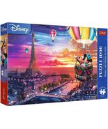 NEW Trefl Jigsaw Puzzle 1000 Pieces 10917 Mickey and Minnie in Paris - $19.89