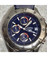 Fossil Blue Men’s Watch CH-2292 Chronograph 50 Meters 38mm NEW BATTERY S... - $33.63 CAD