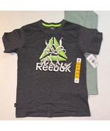 Reebok Wonder Nation Boys Lot of 2 NWT Short Sleeve T-shirts, Size L 10-12 - £14.21 GBP