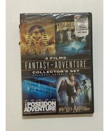4 Film Fantasy Adventure Collectors Set Poseidon, Blackbeard, King Tut, ... - £7.01 GBP