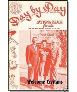DAYTONA BEACH, FLORIDA/FL,1967 Day By Day Guide Booklet - £9.59 GBP