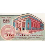FALL RIVER, MASS/MA,FR Five Cents,Dime/Quarter Saver - €8,74 EUR