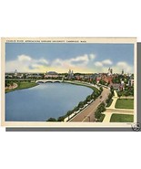 Nice CAMBRIDGE, MASS/MA POSTCARD, Harvard/Charles River - $6.10 CAD