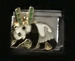 Panda Bear Wholesale Italian Charm 9MM K2022 - £11.72 GBP