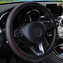 Premium Universal Car Steering Wheel Cover  High-Quality PU Microfiber I... - £7.18 GBP