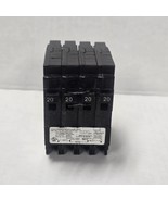 Siemens Q22020CT Triple Circuit Breaker, Plug-In, 20/20 Amps - $19.79
