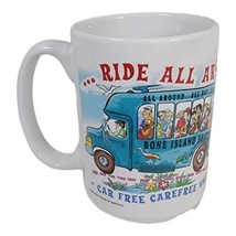 Bone Island Tour Ride All Day Key West Souvenir Car Free Carefree coffee... - £18.38 GBP