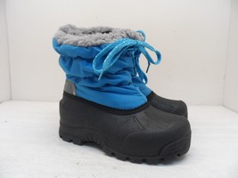 Northside Kid&#39;s Insulated Winter Boots Blue Black Size 2 - £22.38 GBP