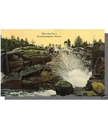 Early KENNEBUNKPORT, MAINE/ME POSTCARD, Blowing Cave - $6.10 CAD