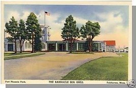 FAIRHAVEN, MASS/MA POSTCARD,Barnacle Sea Grill, Nr Mint - £2.74 GBP