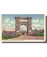 GARDINER, MONTANA/MT POSTCARD,Yellowstone National Park - $4.79 CAD