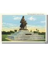 Nice PONCA CITY, OKLAHOMA/OK POSTCARD, Pioneer Woman - $4.74 CAD