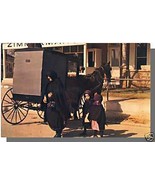 PENNSYLVANIA DUTCH COUNTRY, PA POSTCARD, Amish Family - $4.74 CAD
