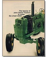 1971 JOHN DEERE 2-PAGE AD, Turbo-Built Farm Tractor, - £6.37 GBP