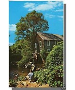 BREWSTER, MASS/MA POSTCARD, Old Grist Mill, Cape Cod - $5.47 CAD