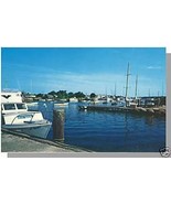 FALMOUTH, MASS/MA POSTCARD, Harbor/Yacht Club, Cape Cod - $5.42 CAD