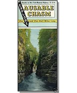 Stunning AUSABLE CHASM, NEW YORK/NY BROCHURE, 1960&#39;s? - $13.72 CAD