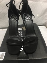 Missguided  Lace up barely There Heels Black Size 5 - $21.01
