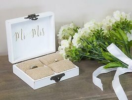 Cypress Home With This Ring I Thee Wed Ring Holder Decorative Box – 5 x ... - £18.09 GBP