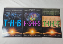 The Coded Message Trilogy Paperback Book One Two and Three Randy C Dockens - $14.84