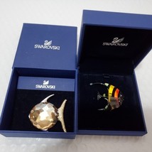 SWAROVSKI Lot 2 PARADISE FISH Brooch: CALABAR 626207 &amp; Lydia Fish brooch - $99.89