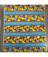 Handmade Kids Quilt Pirate Theme Patchwork Blanket Play Mat 41x51 - €16,20 EUR