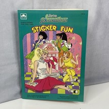 Barbie Sensations Sticker Fun Book Vintage 1988 Golden 2135-10 New &amp; Unused - £34.74 GBP