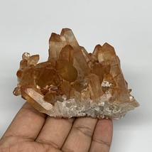 170.5g, 3.5&quot;x1.9&quot;x1.6&quot; Red Quartz Crystal Cluster Mineral Specimens @Morocco, B1 - £44.76 GBP