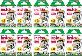 Fujifilm Instax Mini Instant Film (10 Twin Packs, 200 Total Pictures) For Instax - £178.62 GBP