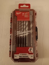 Milwaukee Shockwave Impact Duty 7 Piece Carbide Multi-Material Drill Bit Set - £31.85 GBP