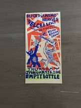 Black Diamond Heavies &amp; Velcr0 Lewis 2006 Chicago Gig Record Release Con... - $389.79 MXN