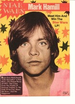 Mark Hamill teen magazine pinup clipping close up Teen Beat 1977 Star Wars - £1.96 GBP