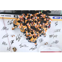 2023 Vegas Golden Knights Team Autographed 12x18 Heart Photo #D/5 Stanley Cup - £2,369.47 GBP