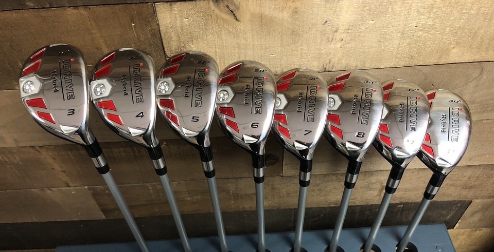 DEMO Petite Women&#39;s iDrive Hybrids Set #3-PW Lady Flex Graphite 535-X854 - $489.95