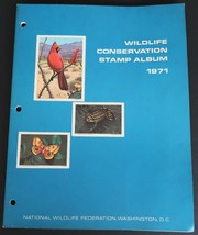 Stamp Album Complete 1971 Wildlife Conservation National Wildlife Federa... - £11.99 GBP